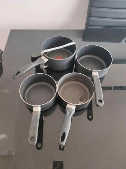 Photo of free Saucepans x4 (no induction) (Leyton E10) #1