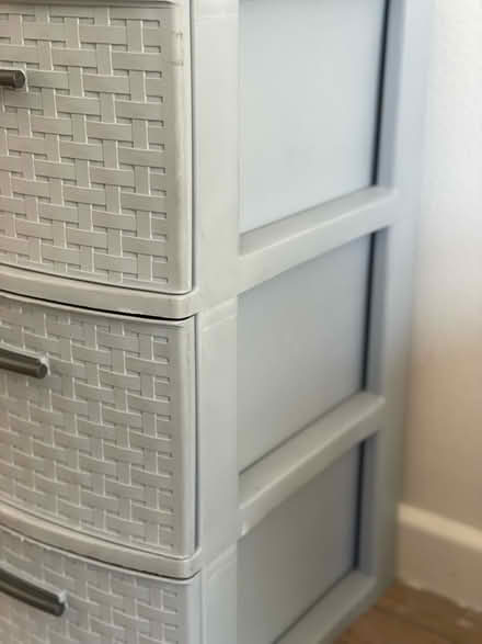 Photo of free Sterilite 3 Drawer Basket Weave (Nob Hill, San Francisco, CA) #4