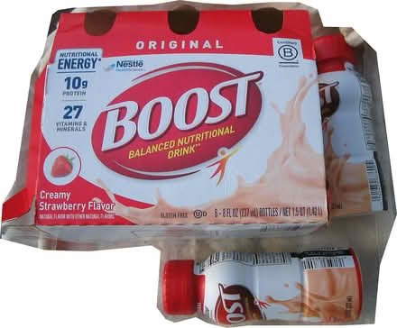 Photo of free 5 Boost strawberry flavor drinks (castro valley) #1