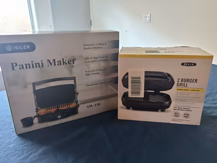 Photo of free Panini and Mini Grill Maker (Reseda) #1