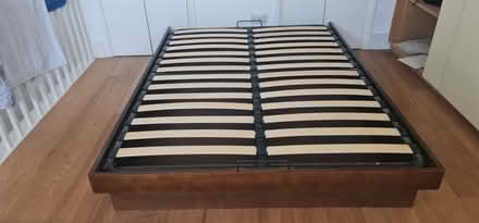 Photo of free Double wooden Ben frame (Furzedown SW17) #1
