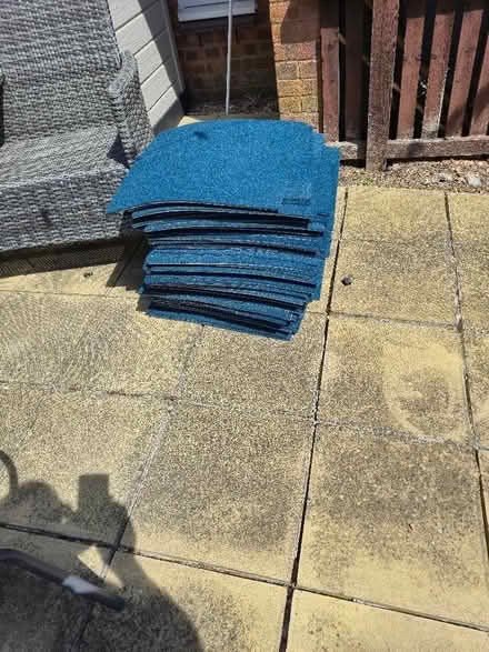 Photo of free CARPET TILES x60 (Crownhill MK8) #1