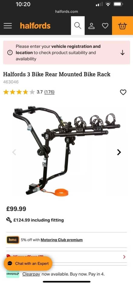 Photo of free Halfords Bike rack (Rackheath) #2
