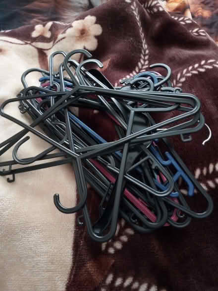 Photo of free Plastic coat hanger (Keighley) #1