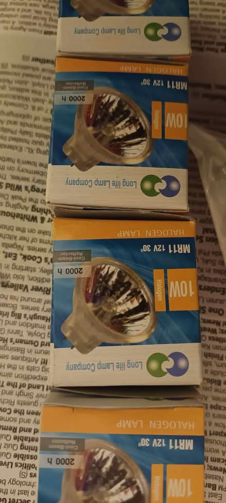 Photo of free halogen lamp bulbs (Great Baddow CM2) #1