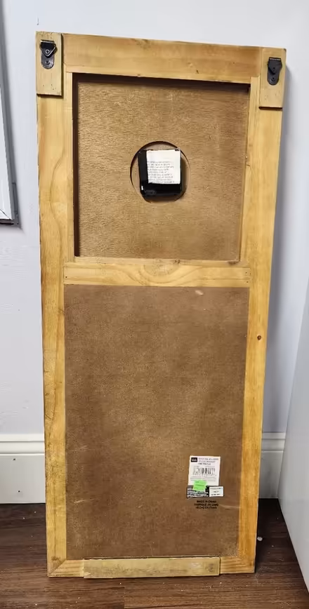 Photo of free Wood Shutter Clock (Ambler) #2