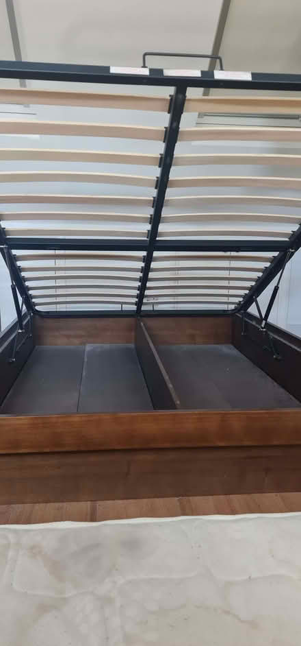 Photo of free Double wooden Ben frame (Furzedown SW17) #2