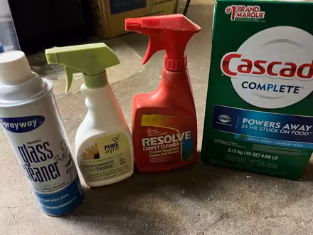 Photo of free Miscellaneous cleaning supplies (Montlake) #1