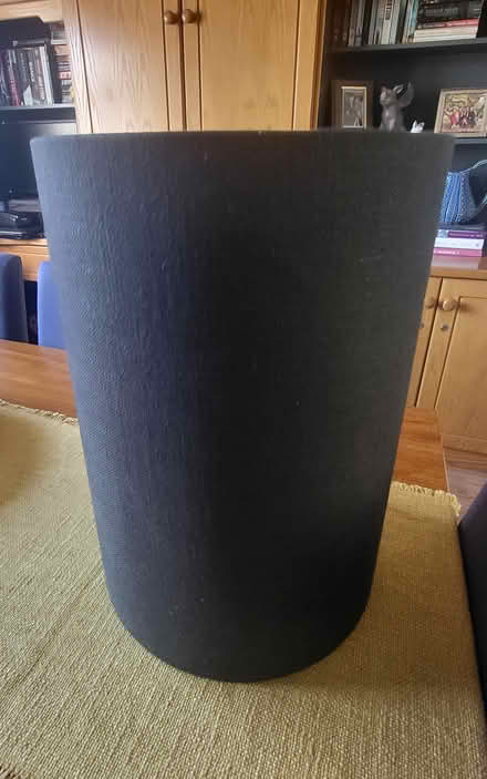 Photo of free Black Linen Lamp/Light Shade (Donnybrook Douglas) #1