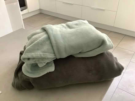 Photo of free Two large fleece blankets (Chorley SK9) #1