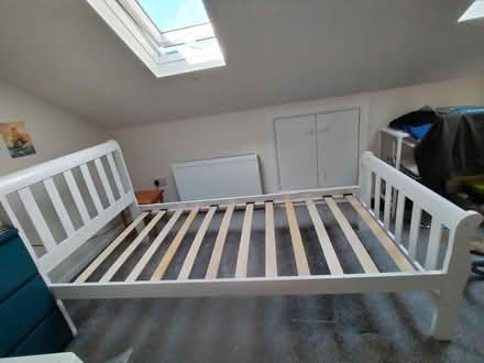 Photo of free Single bed frame (Bray) #1