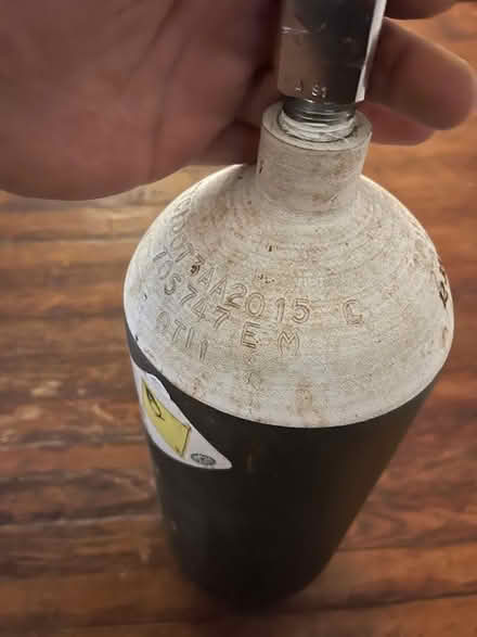 Photo of free Expired oxygen tank (Bloor and Bathurst) #2
