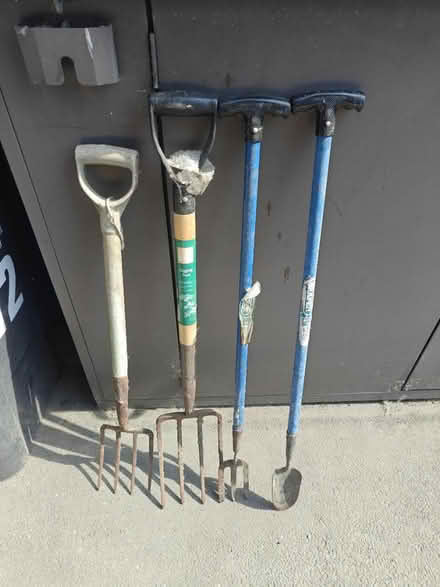 Photo of free Garden tools - forks trowel (Ramsbottom) #1