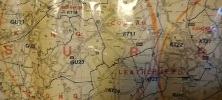 Photo of free wall map of greater london area (West Marina TN38) #3