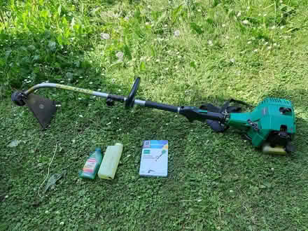 Photo of free Aldi petrol strimmer can and manual (Stillorgan co Dublin) #1