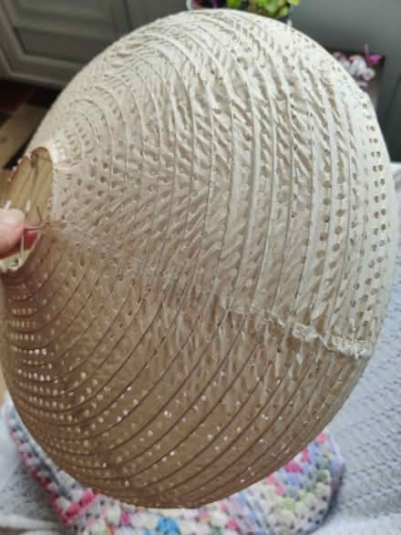 Photo of free Cream paper light shade (Bingley BD16) #2