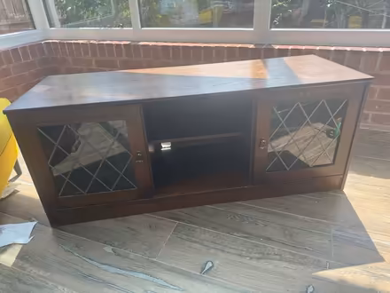 Photo of free Solid Wood TV Stand (E6. Beckton) #1