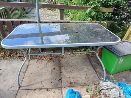 Photo of free Large outdoor table (Bish Auckland, near Asda. DL14) #1
