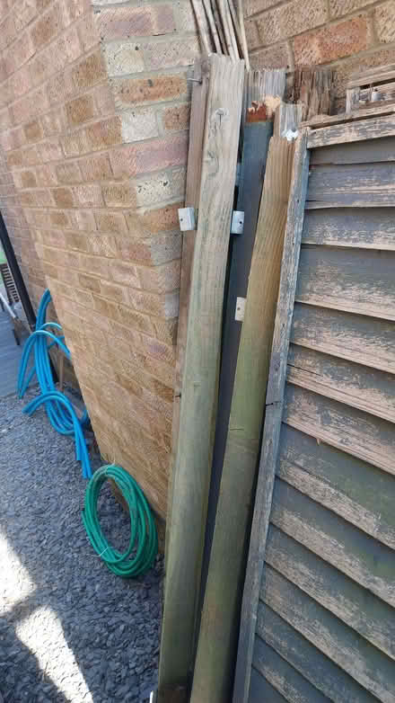 Photo of free Old fence panels and posts (Charlton OX12) #1