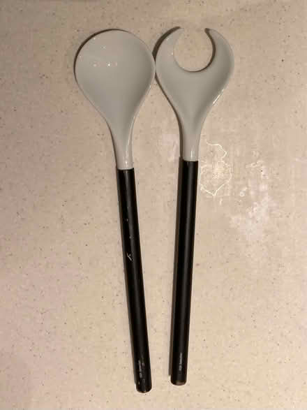 Photo of free Salad servers china and wood (Eltham, SE9) #1