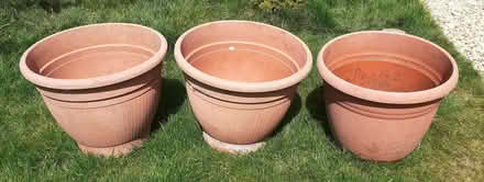 Photo of free BIG plastic planters/pots (Dunston LN4) #1
