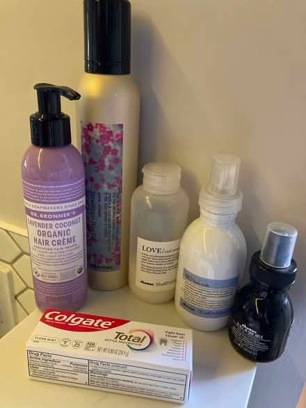 Photo of free Opened Hair products and toothpaste (Haller Lake) #1