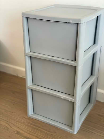 Photo of free Sterilite 3 Drawer Basket Weave (Nob Hill, San Francisco, CA) #3