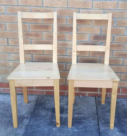 Photo of free 2 Ikea chairs in good condition (Longbrnton NT NE12) #1