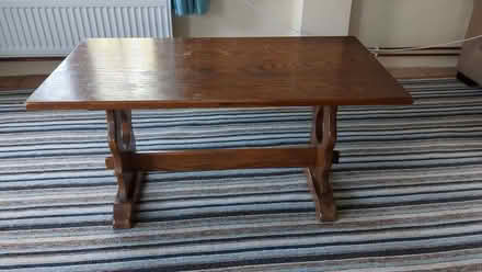 Photo of free Wooden coffee table (Barnard's Green WR14) #1