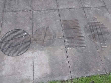 Photo of free Barbecue (BBQ) metal grills - 4 different shapes and sizes (West Haddon NN6) #1