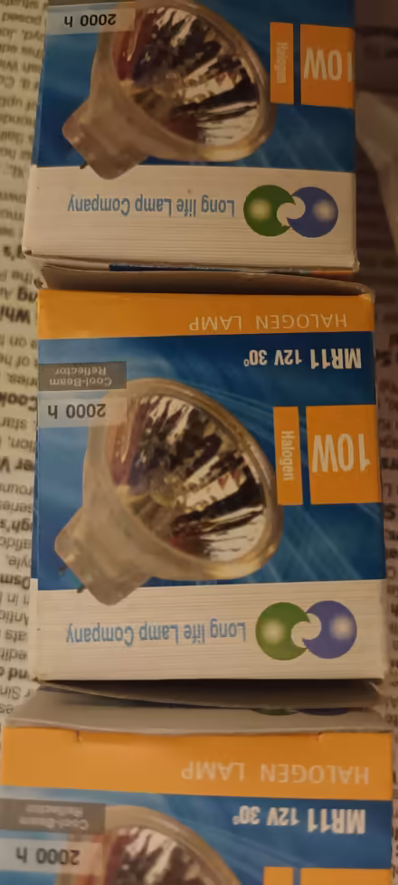 Photo of free halogen lamp bulbs (Great Baddow CM2) #2