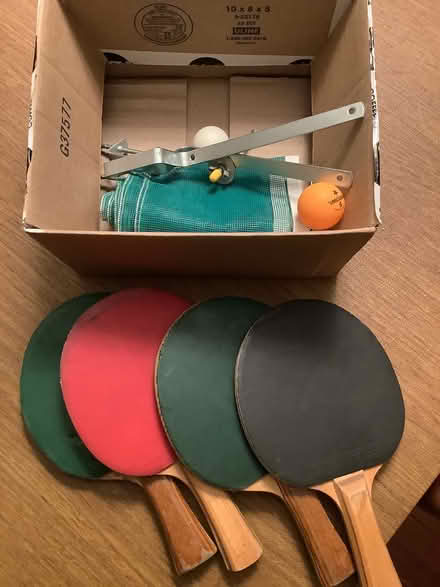 Photo of free Ping ping paddles, etc (Rutledge, Delaware County) #1