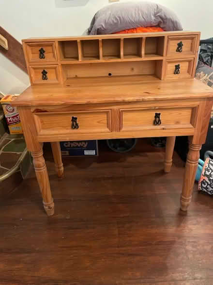 Photo of free Wood desk (Near Front and McKean Streets) #1