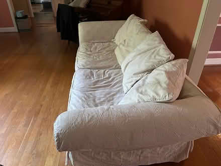 Photo of free Extremely Comfy Ivory Sofas (McLean) #2