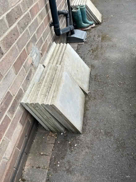 Photo of free Garden slabs (Nottingham NG16 Giltbrook) #2