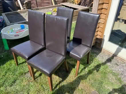 Photo of free Set of 4 Dining Chairs (Greenside NE40) #1