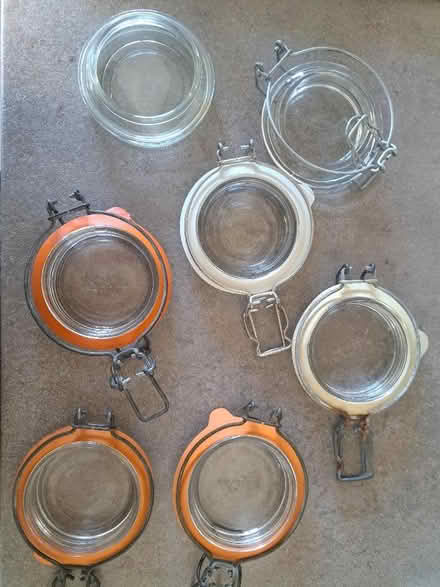 Photo of free Glass kilner jar lids (BT6) #1
