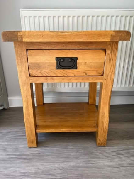 Photo of free Oak lamp table (Kings Chase SO51) #1