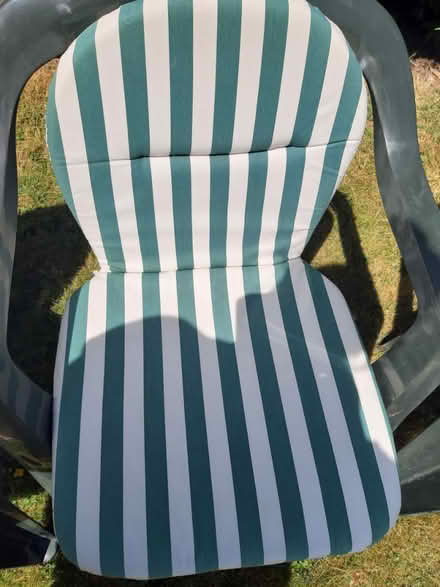 Photo of free Plastic garden chairs (Blackwell) #2