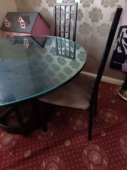Photo of free Dining table with 4 dining chairs (Houghton-le-Spring DH5) #2