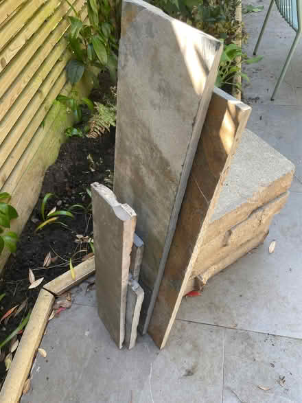 Photo of free Breeze blocks and slate off-cuts (Osney OX2) #2
