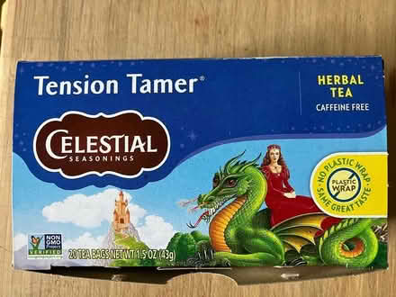 Photo of free Tension Tamer Herbal Tea (Near Gary Ave & Schick Rd) #1