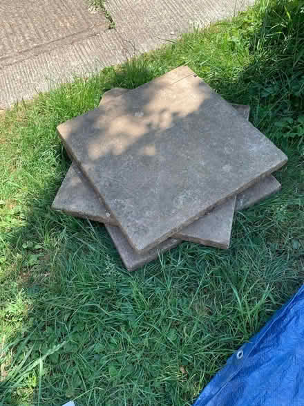 Photo of free 3x 60x60 Concrete slabs (Cutteslowe OX2) #1
