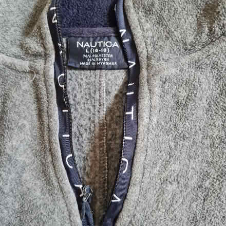 Photo of free Nautica Grey Half zip fleece large (16-18) (The Camp AL4) #2