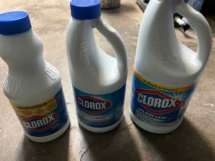Photo of free Clorox bleach cleaning supplies (Montlake) #1