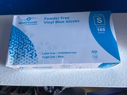 Photo of free Box of Small disposable gloves (G14) #1