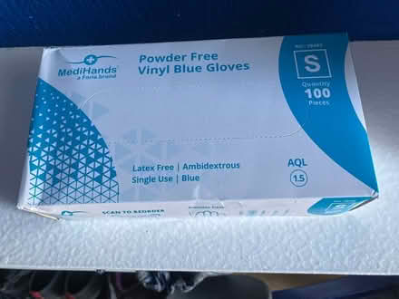 Photo of free Box of Small disposable gloves (G14) #1