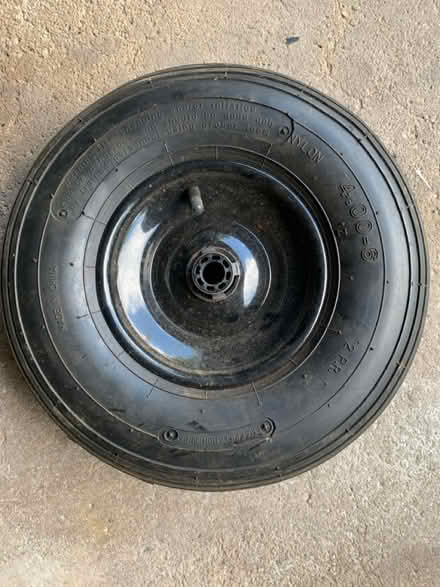 Photo of free Wheelbarrow wheel (Aurora near Eola & NY) #1