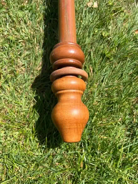 Photo of free Wooden curtain pole (Bosham) #2