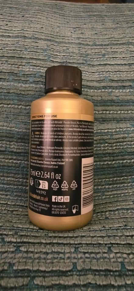 Photo of free Blonde maximum cream peroxide (Bishops Tachbrook CV34) #2
